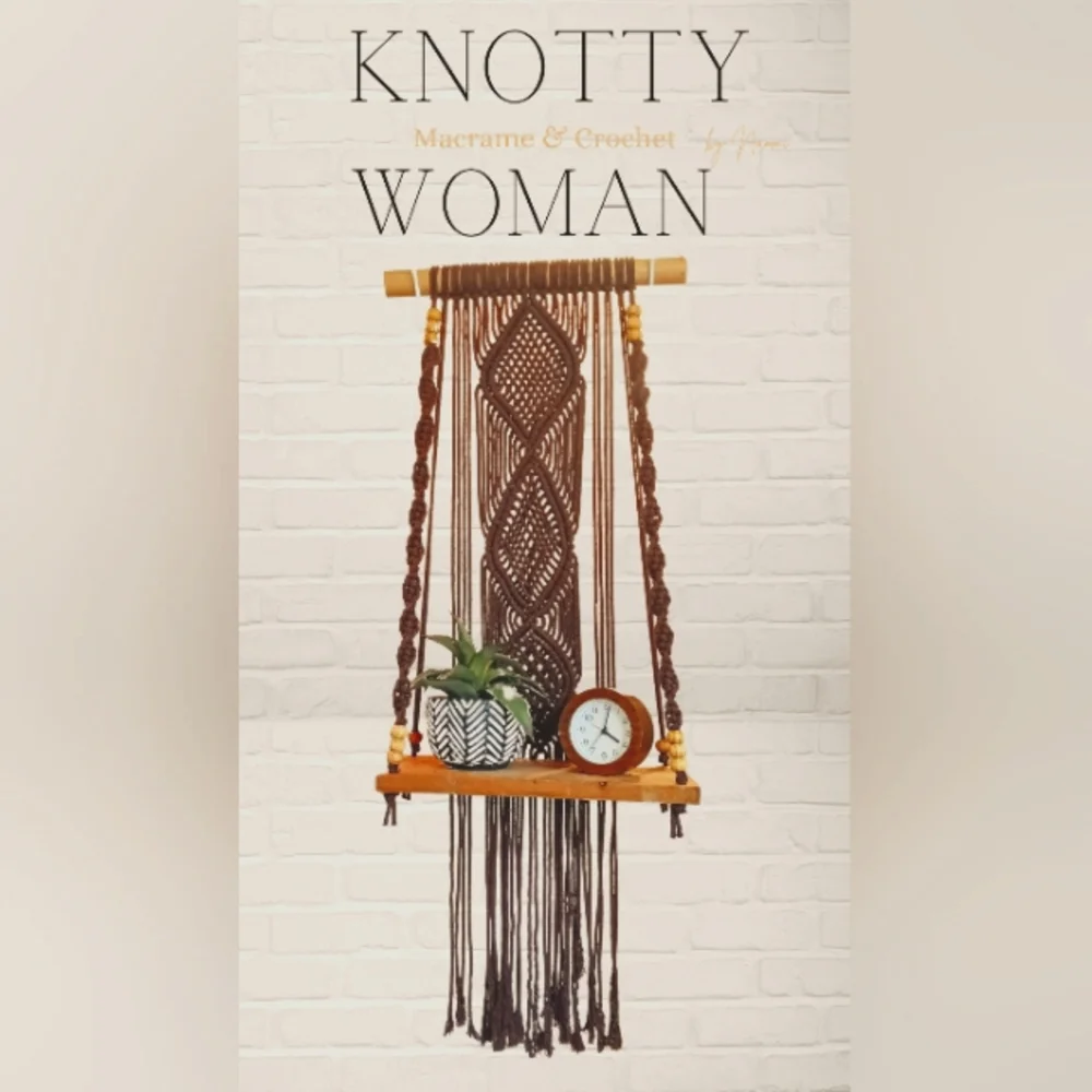 Macrame Shelf - Picture 1 of 2